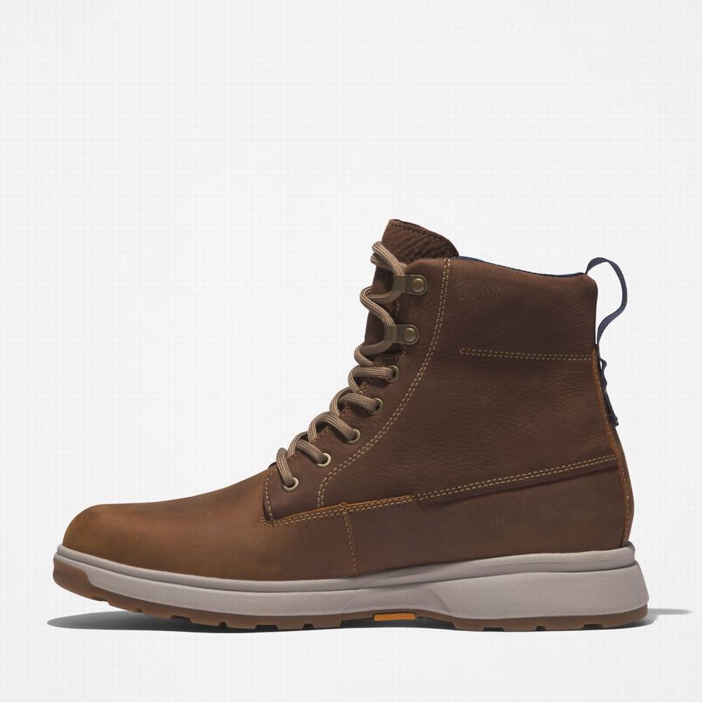 Cizmy Timberland Atwells Ave Waterproof Panske Tmavo Hnede | WN7893406