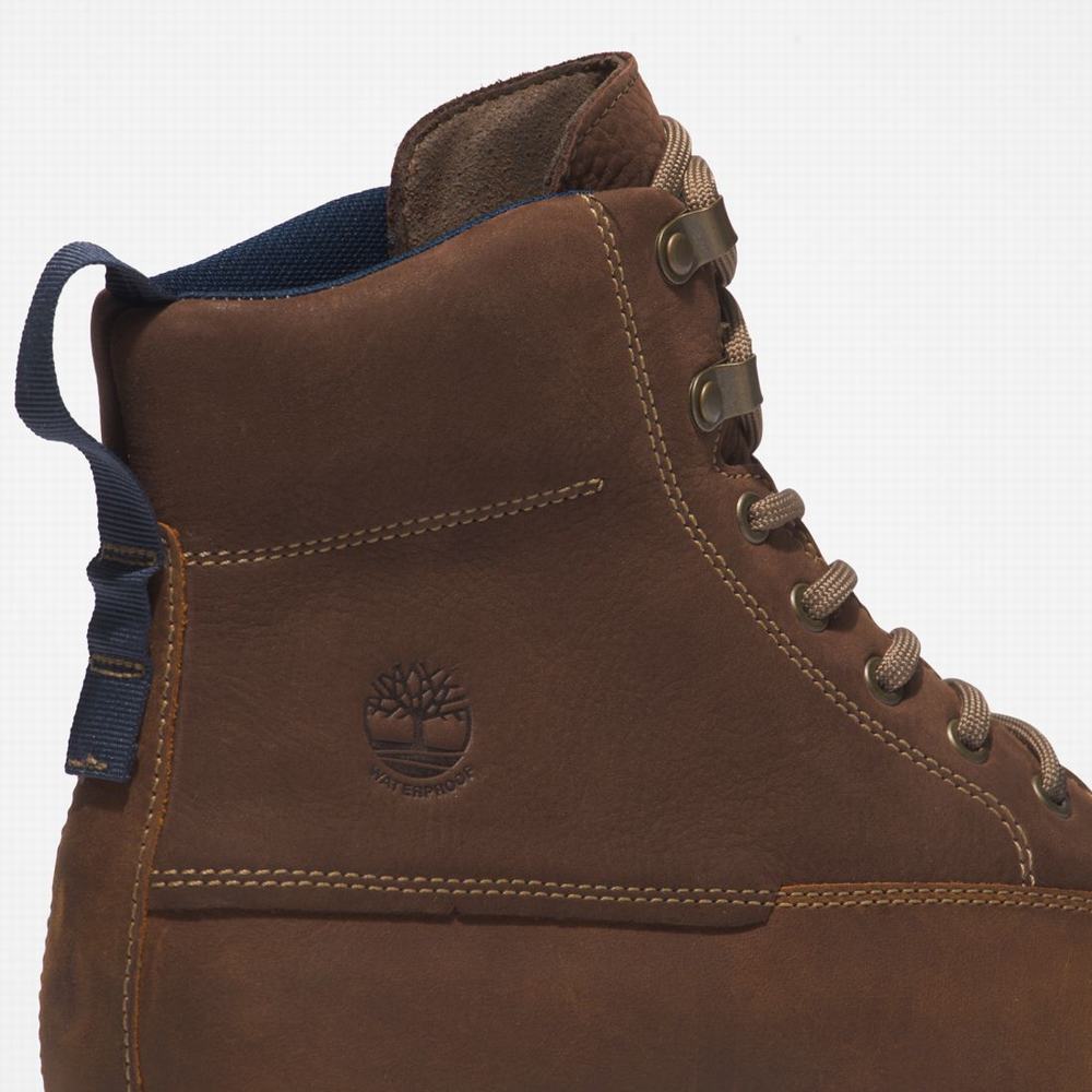 Cizmy Timberland Atwells Ave Waterproof Panske Tmavo Hnede | WN7893406