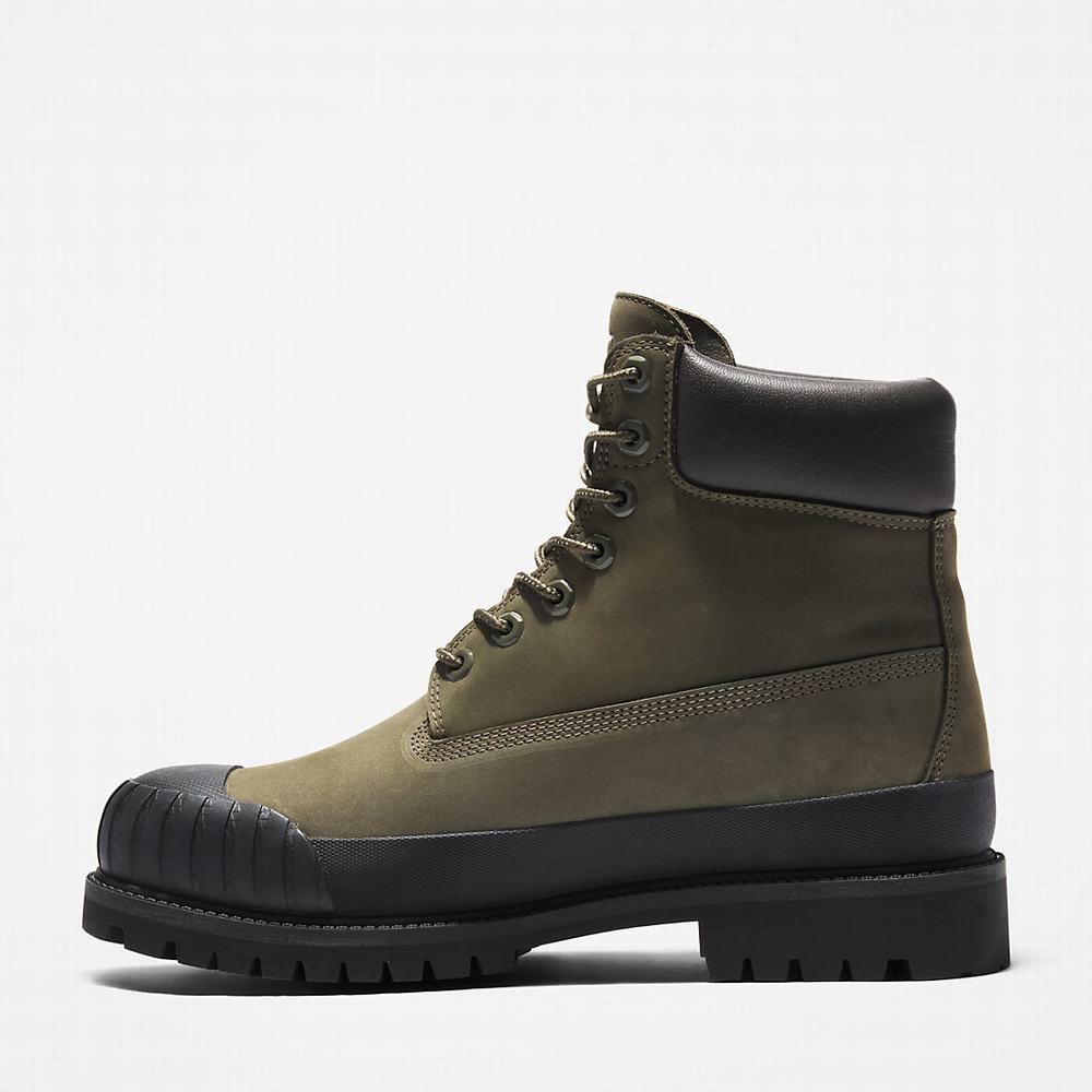 Cizmy Timberland Bee Line x Timberland® 6 Inch Rubber Spicou Damske Tmavo Zelene Čierne | RX0897135