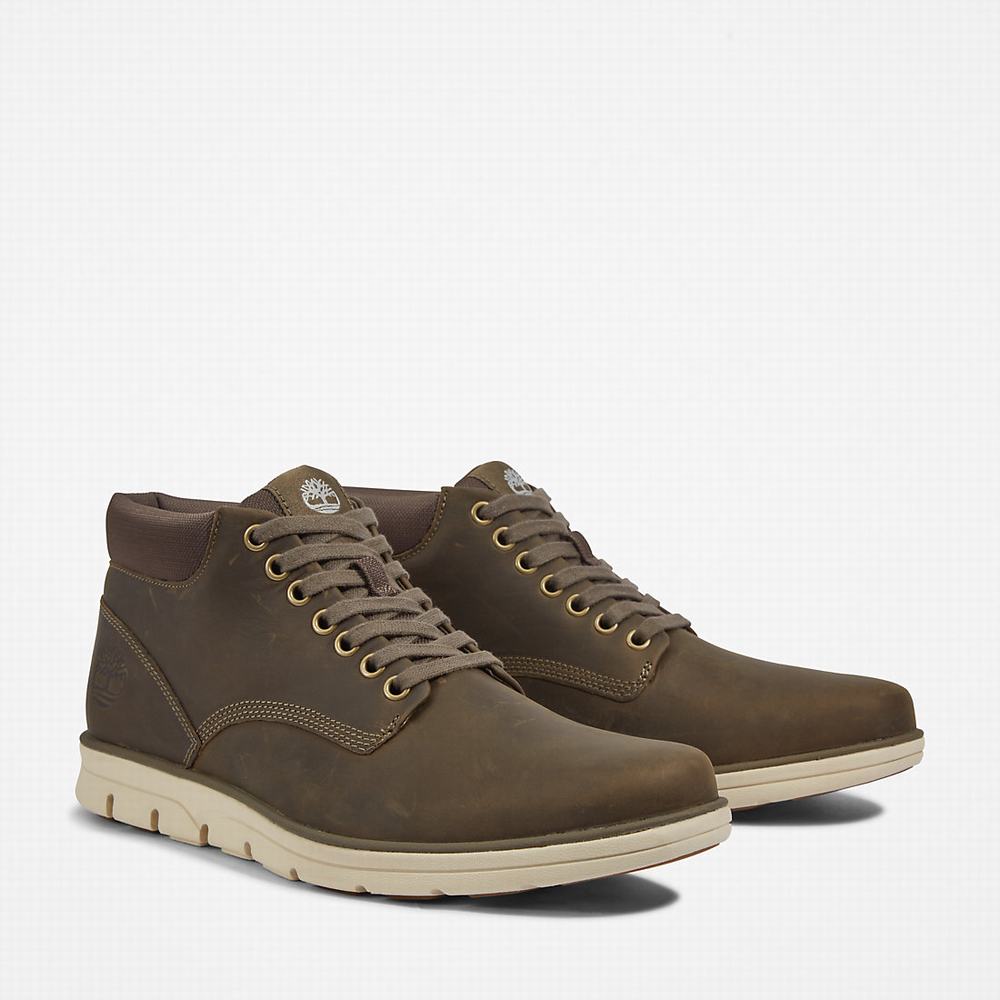 Cizmy Timberland Bradstreet Chukka Panske Tmavo Zelene | BK2534816