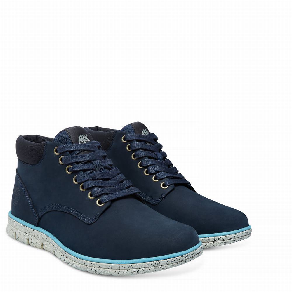 Cizmy Timberland Bradstreet Chukka Panske Námornícka Modrá | CW4368207