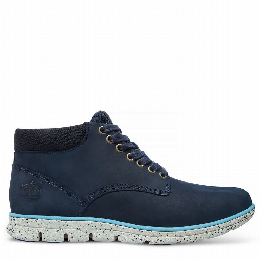 Cizmy Timberland Bradstreet Chukka Panske Námornícka Modrá | CW4368207