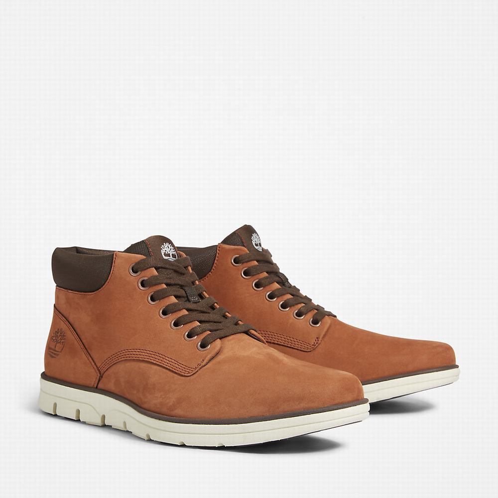 Cizmy Timberland Bradstreet Chukka Panske Tmavo Hnede | KE7643218