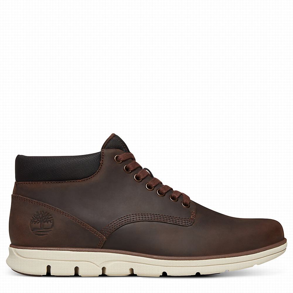 Cizmy Timberland Bradstreet Chukka Panske Tmavo Hnede | LA6581247