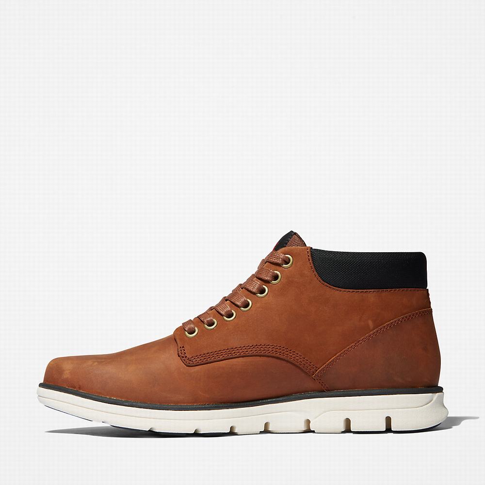 Cizmy Timberland Bradstreet Chukka Panske Svetlo Hnede | OS2490175