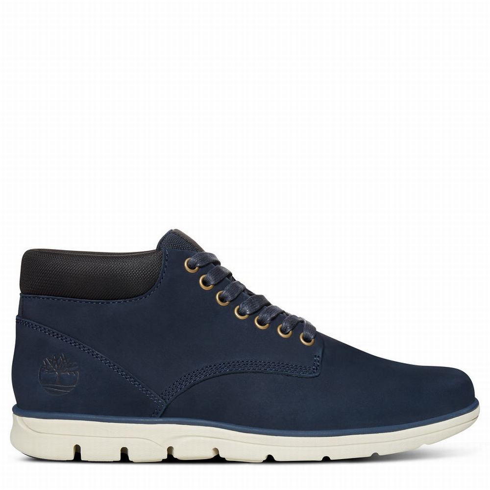 Cizmy Timberland Bradstreet Chukka Panske Námornícka Modrá | YS2658193