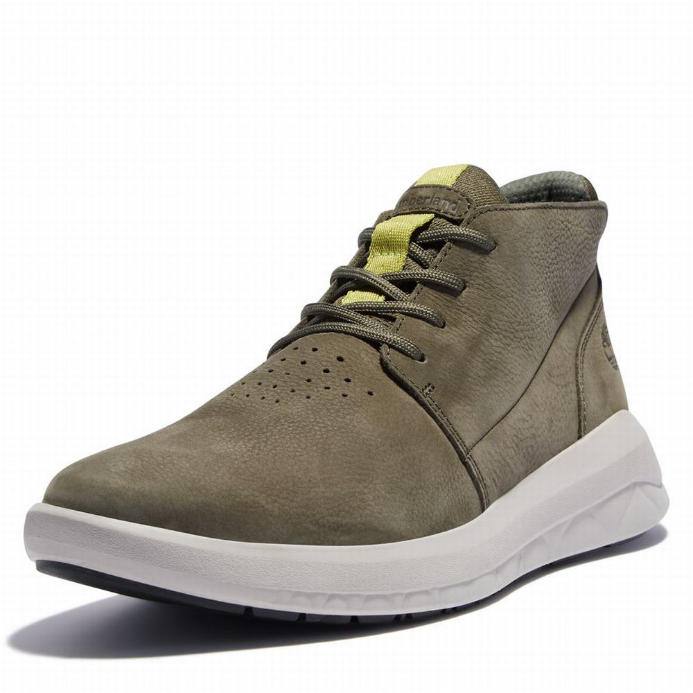 Cizmy Timberland Bradstreet Ultra Chukka Panske Tmavo Zelene | MD1360479