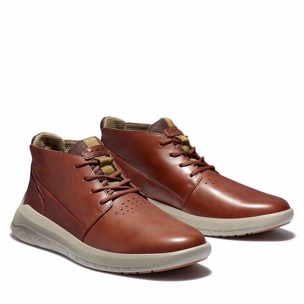 Cizmy Timberland Bradstreet Ultra Chukka Panske Svetlo Hnede | MP1378026