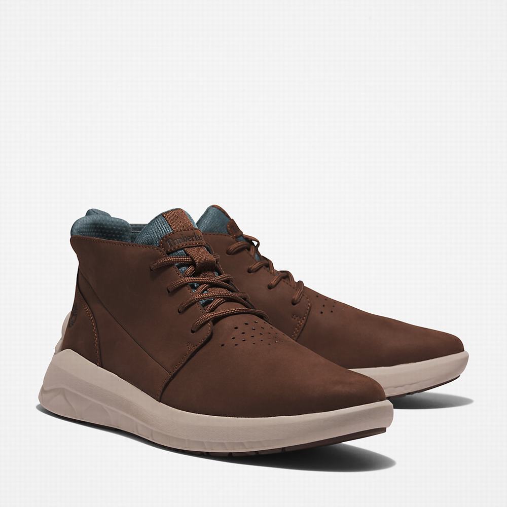 Cizmy Timberland Bradstreet Ultra GreenStride™ Chukka Panske Tmavo Hnede | RG1582764