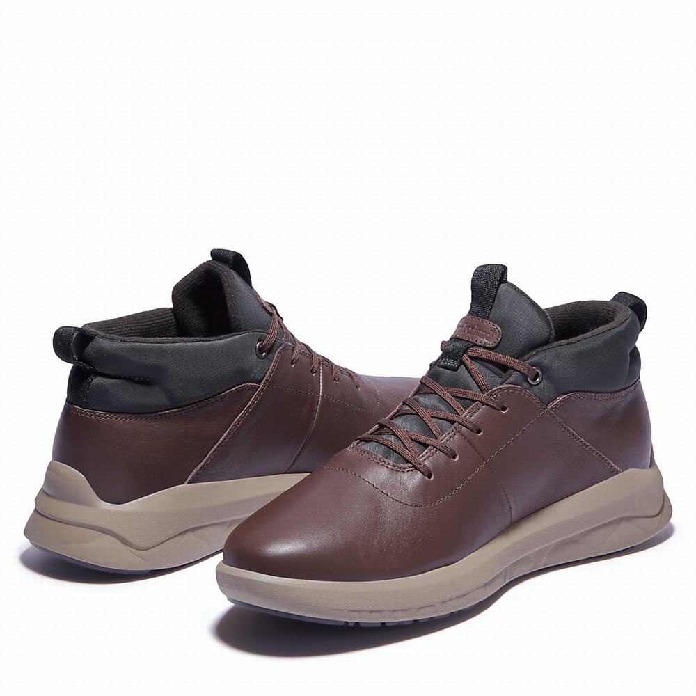 Cizmy Timberland Bradstreet Ultra Winter Chukka Panske Tmavo Hnede | YI3940567