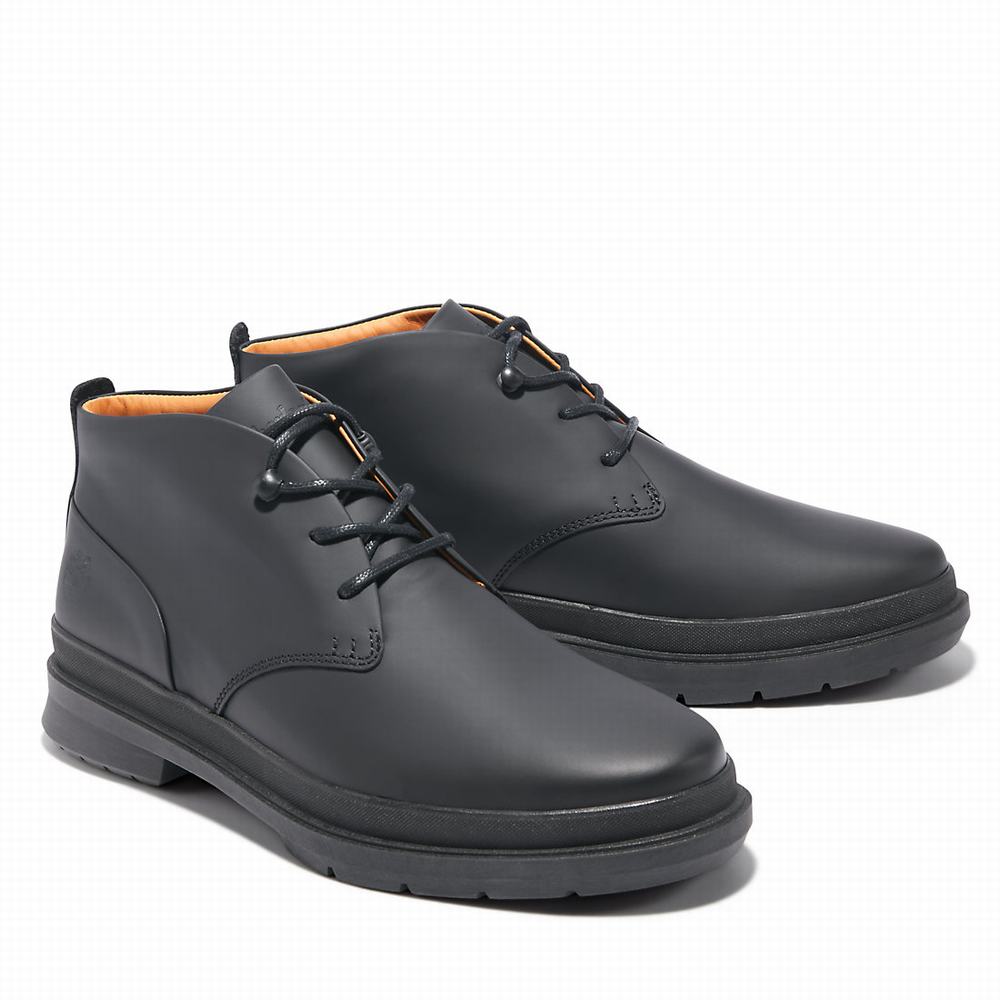 Cizmy Timberland CC Boulevard Chukka Panske Čierne | QG6928035