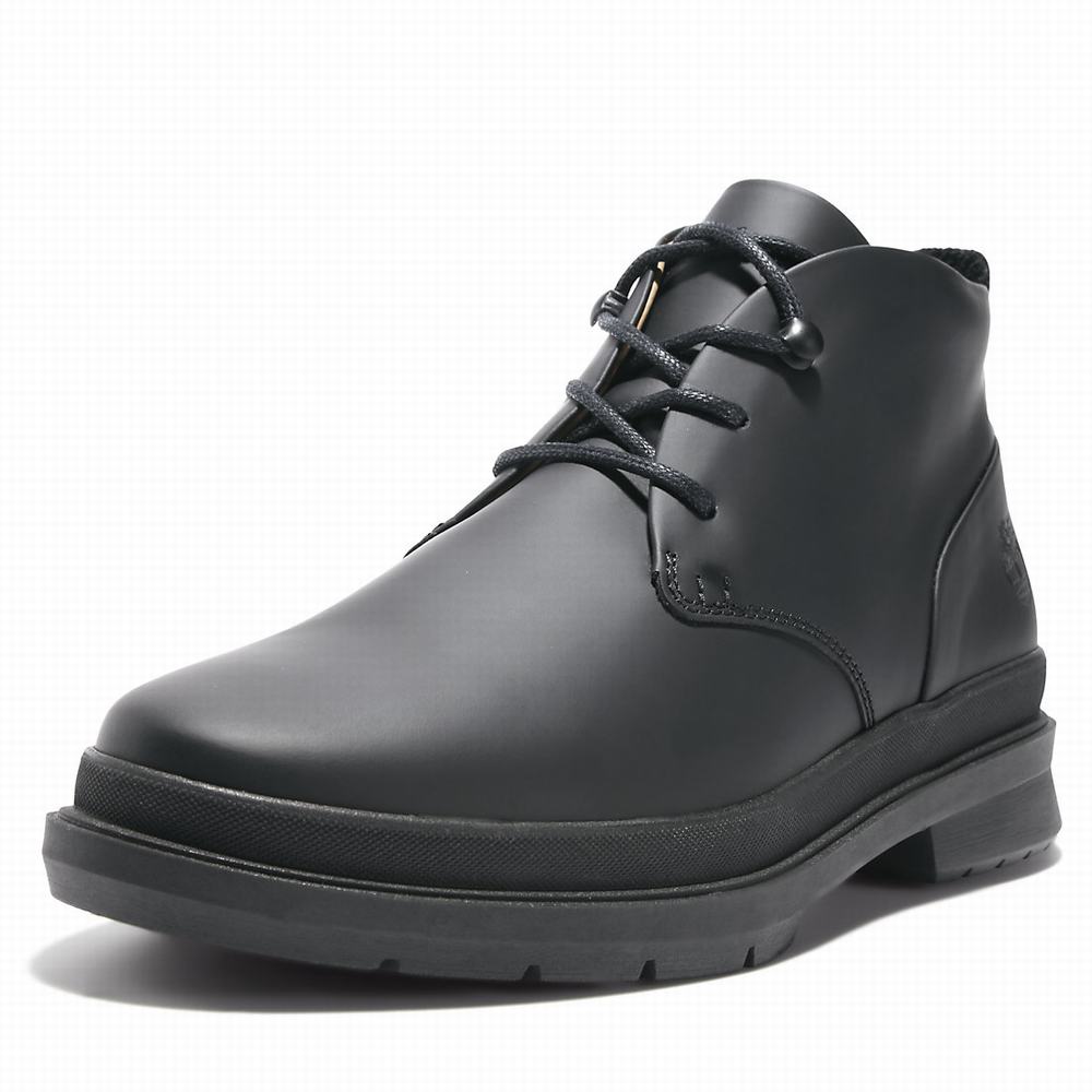 Cizmy Timberland CC Boulevard Chukka Panske Čierne | QG6928035