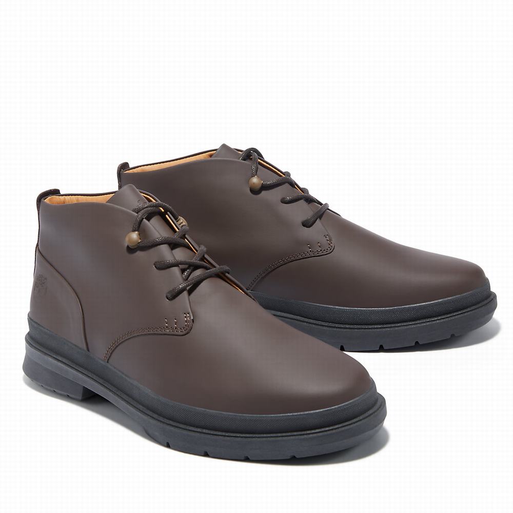 Cizmy Timberland CC Boulevard Chukka Panske Hnede | QM4890531