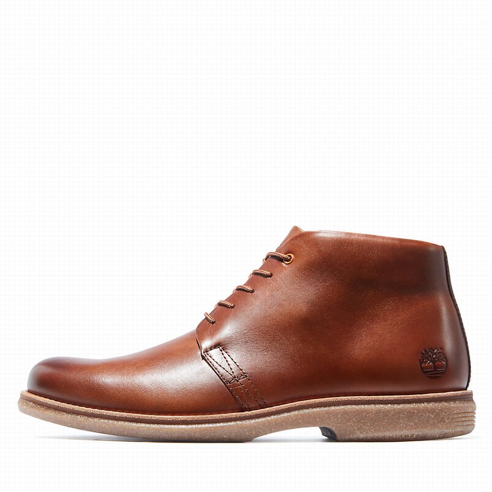 Cizmy Timberland City Groove Chukka Panske Hnede | AO9862130