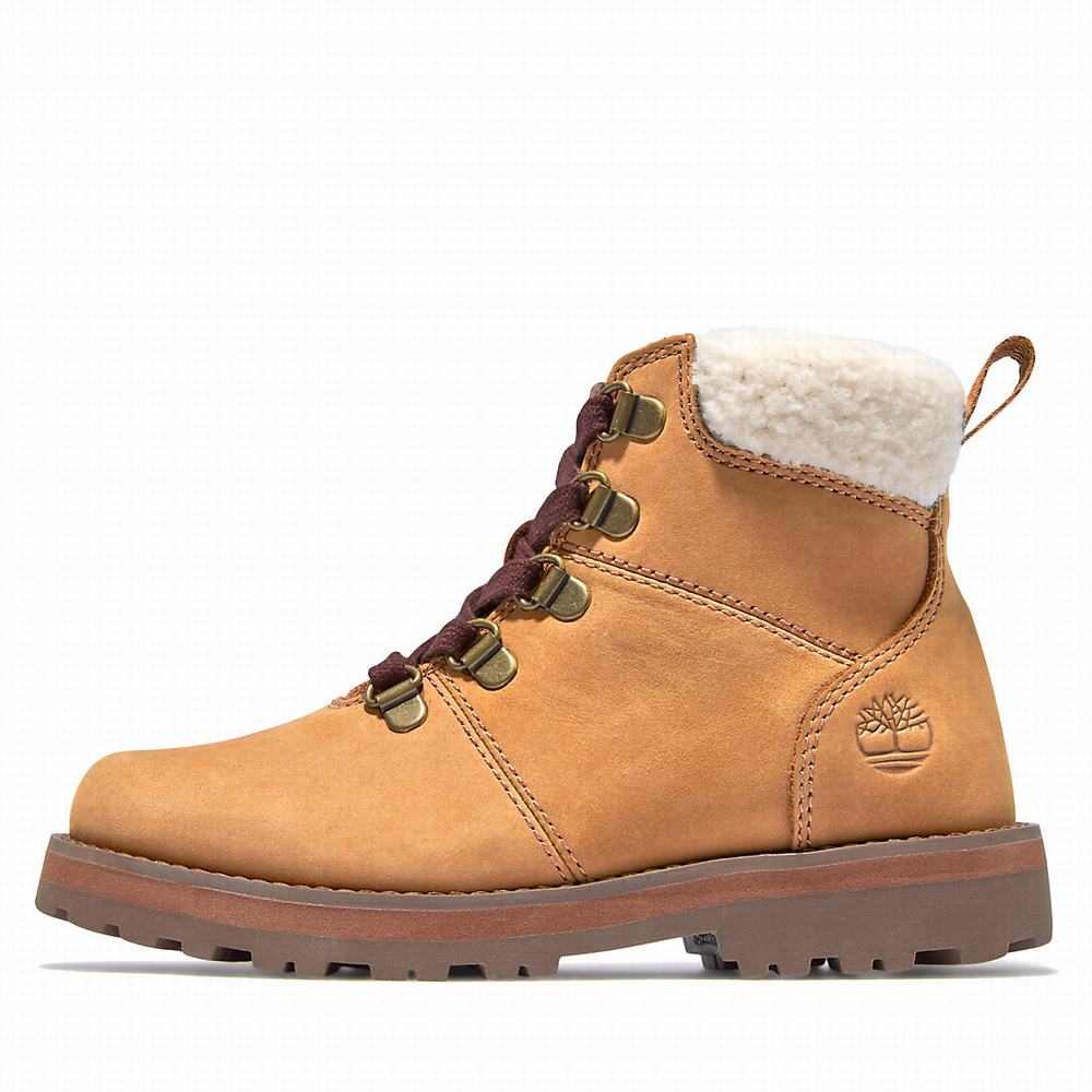 Cizmy Timberland Courma Podsite Detske Svetlo Hnede | PF4518367