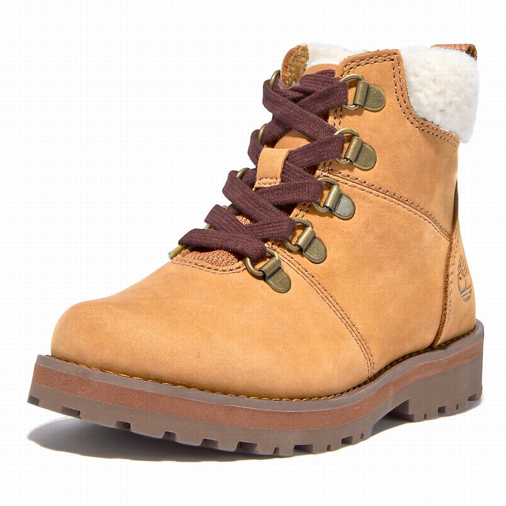 Cizmy Timberland Courma Podsite Detske Svetlo Hnede | PF4518367