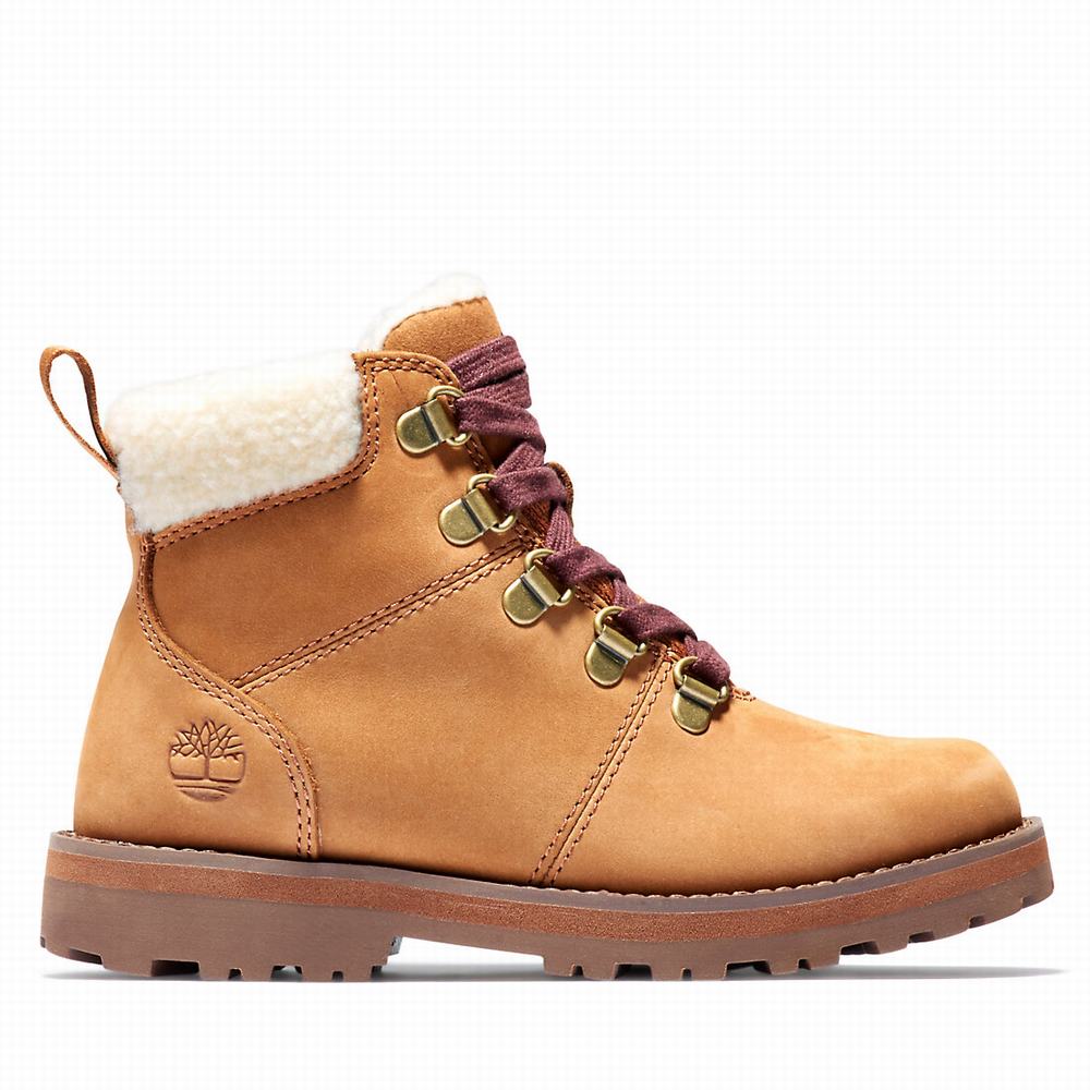 Cizmy Timberland Courma Podsite Detske Svetlo Hnede | PF4518367