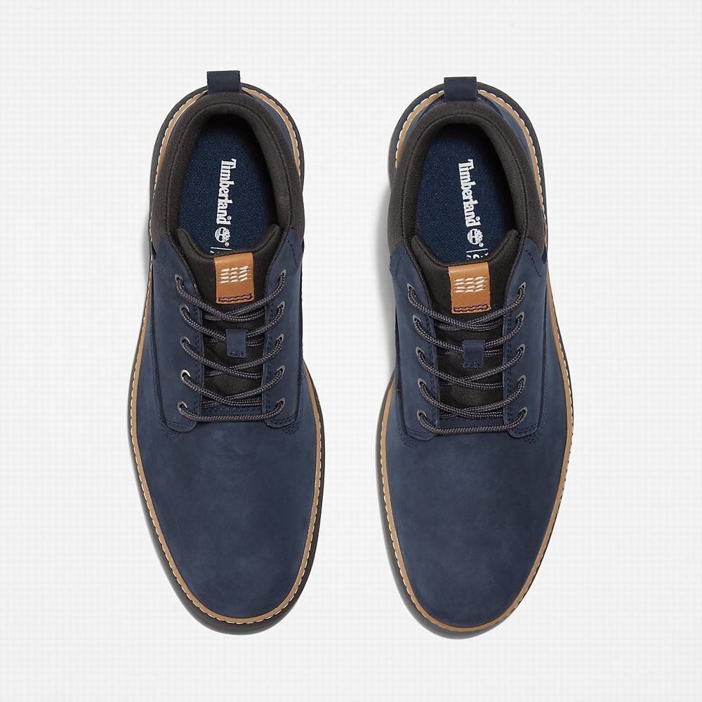 Cizmy Timberland Cross Mark Chukka Panske Námornícka Modrá | HU4708659