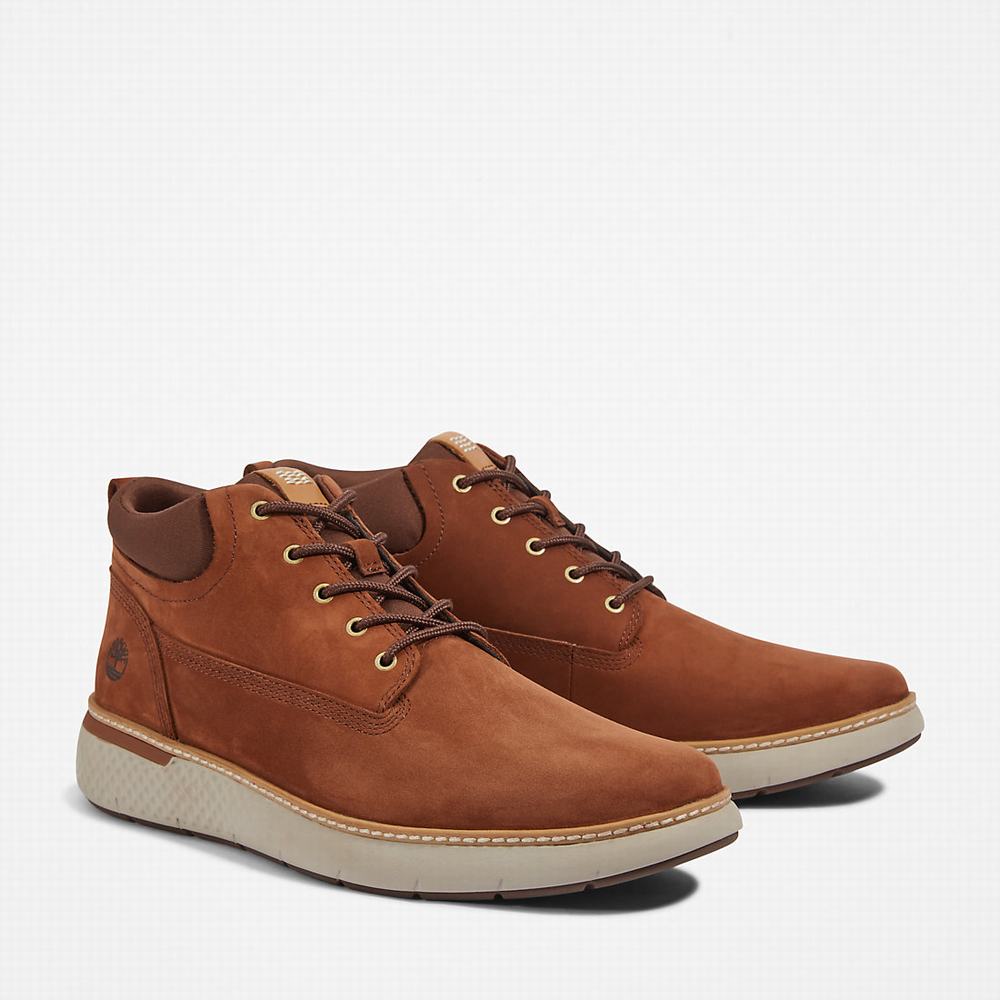 Cizmy Timberland Cross Mark Chukka Panske Hnede | KX0934265