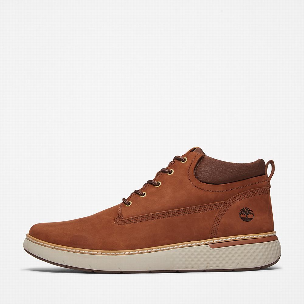 Cizmy Timberland Cross Mark Chukka Panske Hnede | KX0934265