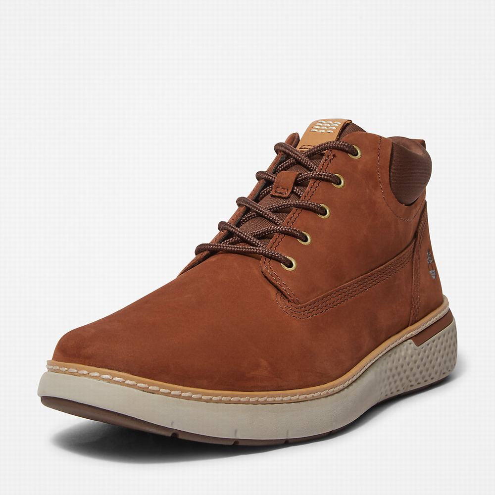 Cizmy Timberland Cross Mark Chukka Panske Hnede | KX0934265