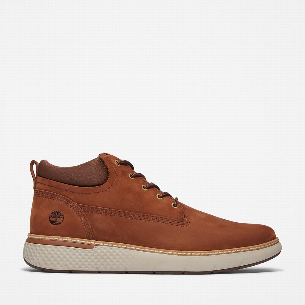 Cizmy Timberland Cross Mark Chukka Panske Hnede | KX0934265