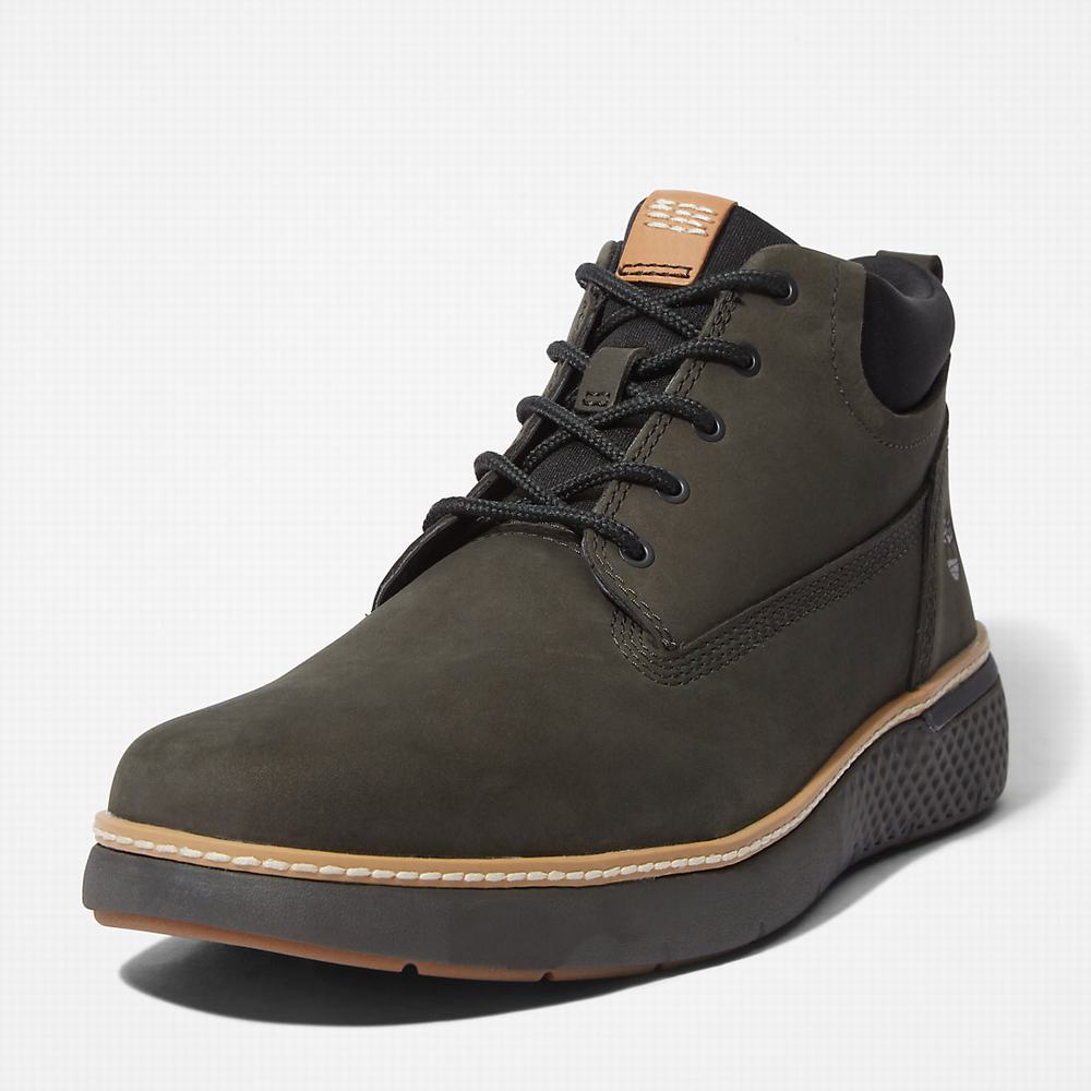 Cizmy Timberland Cross Mark Chukka Panske Tmavo Zelene | LM4598173