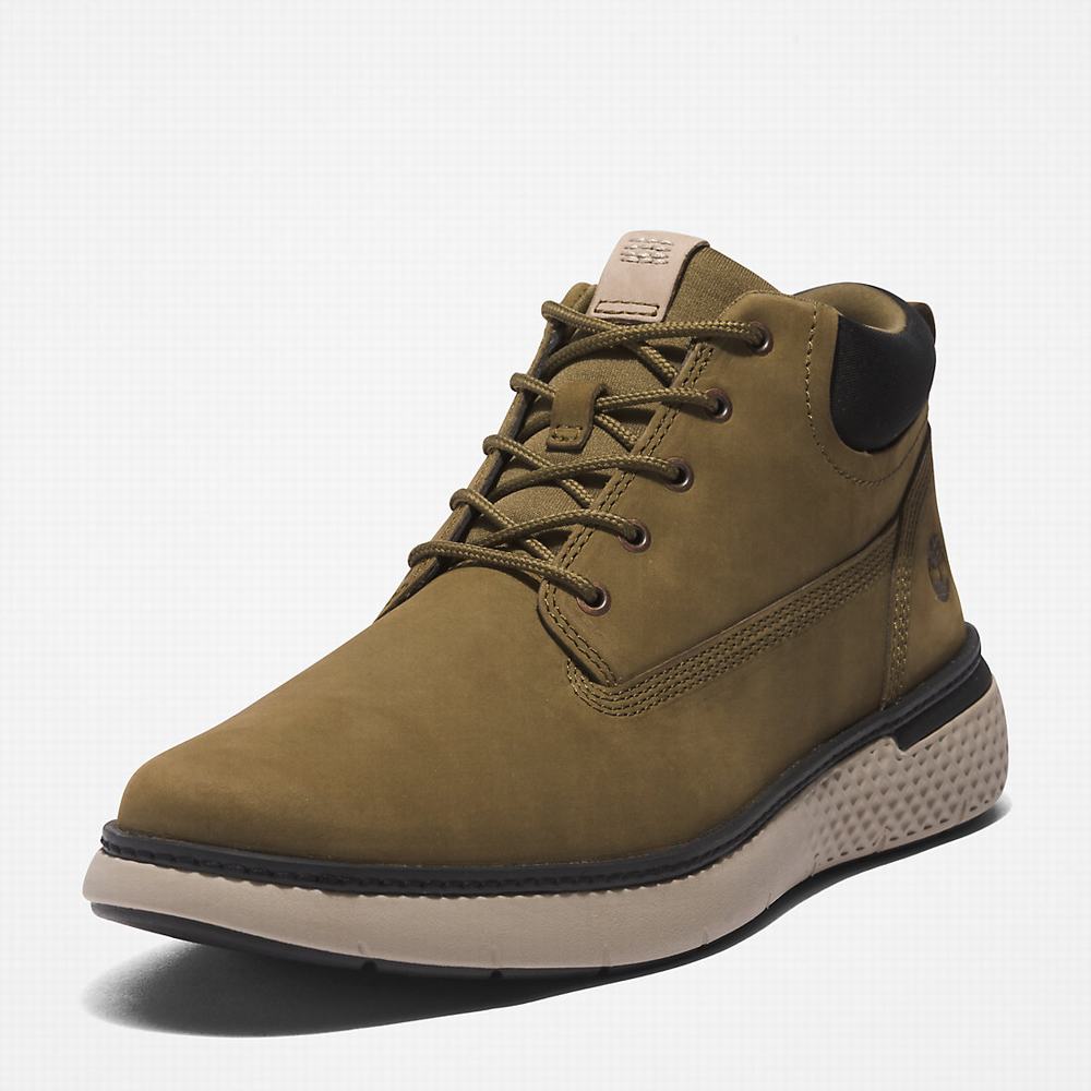 Cizmy Timberland Cross Mark Chukka Panske Zelene | NG7390486