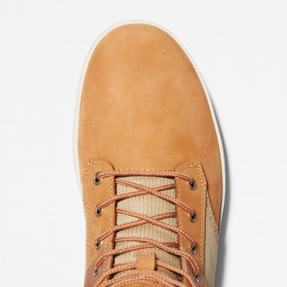 Cizmy Timberland Davis Square Panske Hnede | UJ6301749