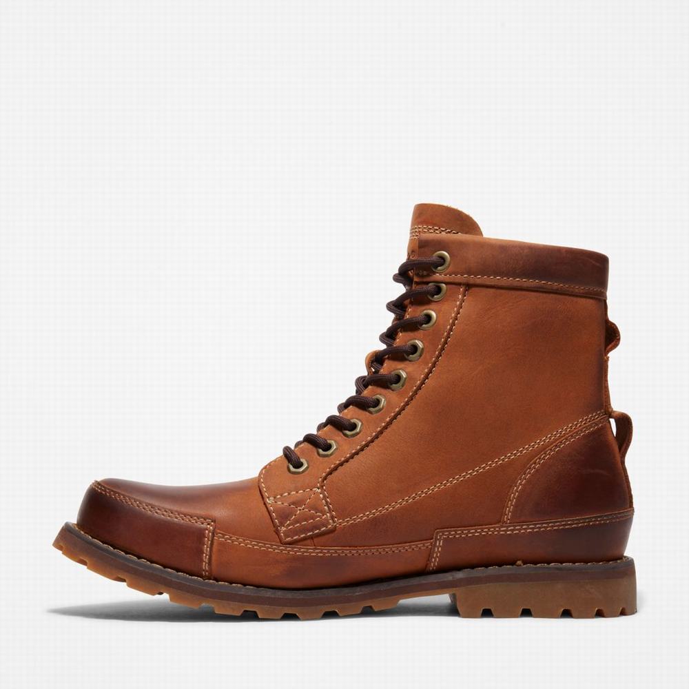 Cizmy Timberland Earthkeepers® Original 6-Inch Leather Panske Hnede | IV3790651