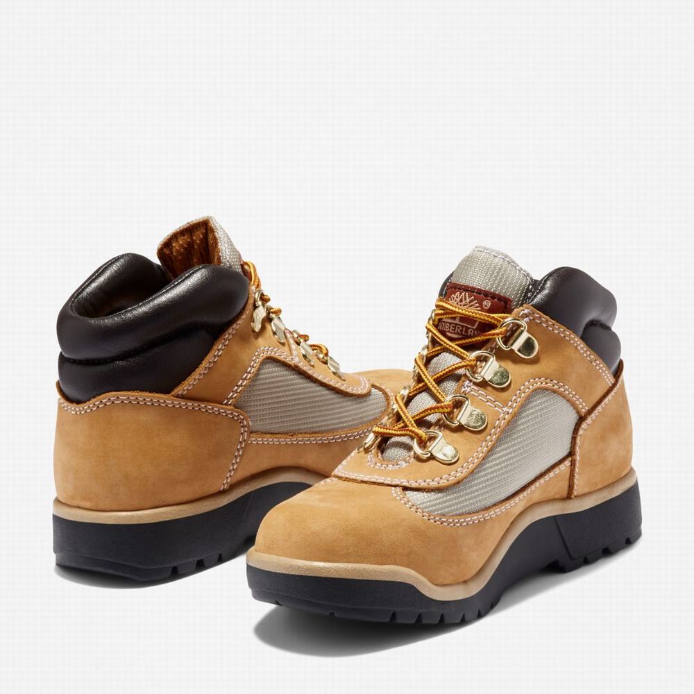 Cizmy Timberland Field Detske Hnede | RW5293610