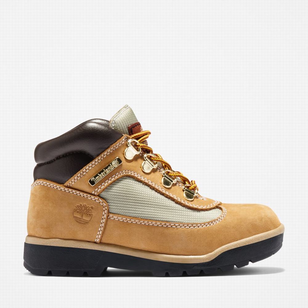 Cizmy Timberland Field Detske Hnede | RW5293610