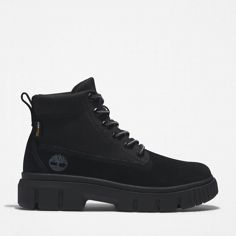 Cizmy Timberland Greyfield Panske Čierne | AJ2901834