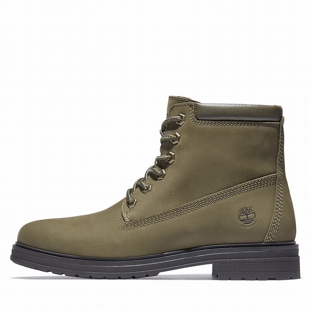 Cizmy Timberland Hannover Hill 6 Inch Damske Tmavo Zelene | TS1405823