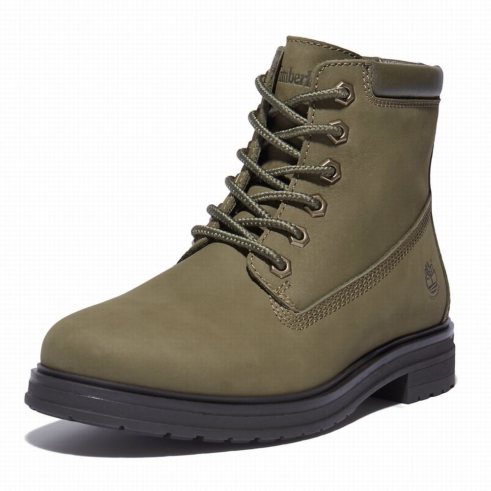 Cizmy Timberland Hannover Hill 6 Inch Damske Tmavo Zelene | TS1405823