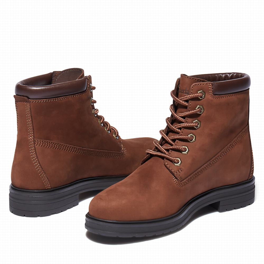 Cizmy Timberland Hannover Hill 6 Inch Damske Tmavo Hnede | VO0314698