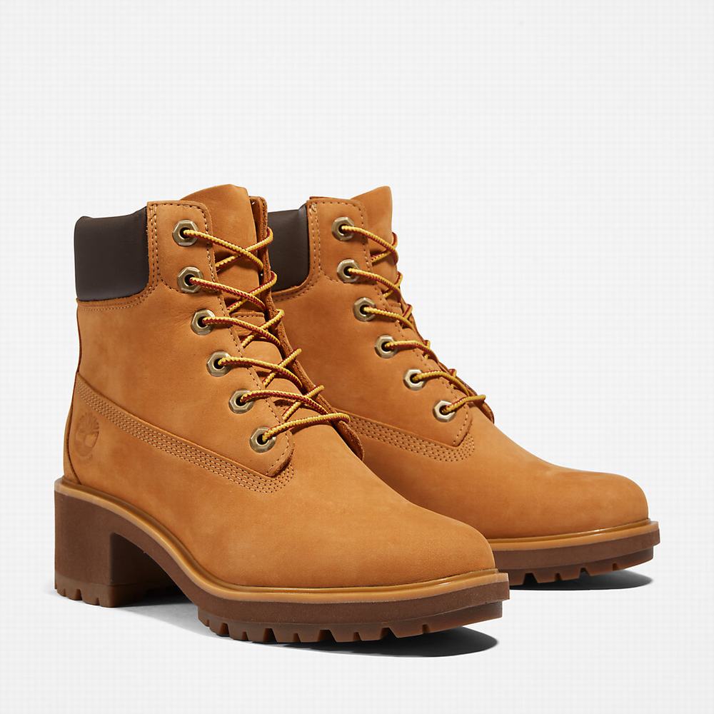 Cizmy Timberland Kinsley 6 Inch Damske Žlté | LV4207196