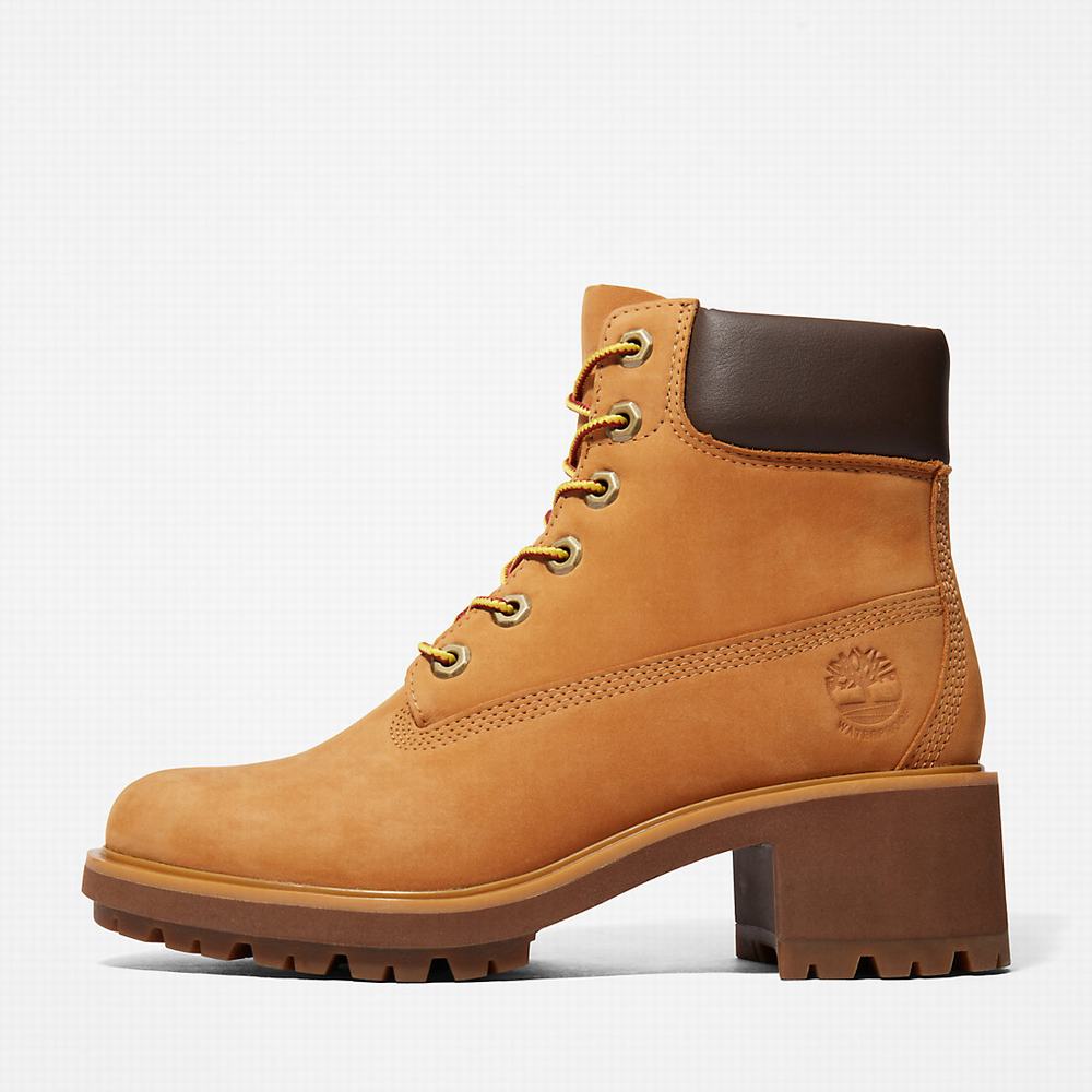 Cizmy Timberland Kinsley 6 Inch Damske Žlté | LV4207196