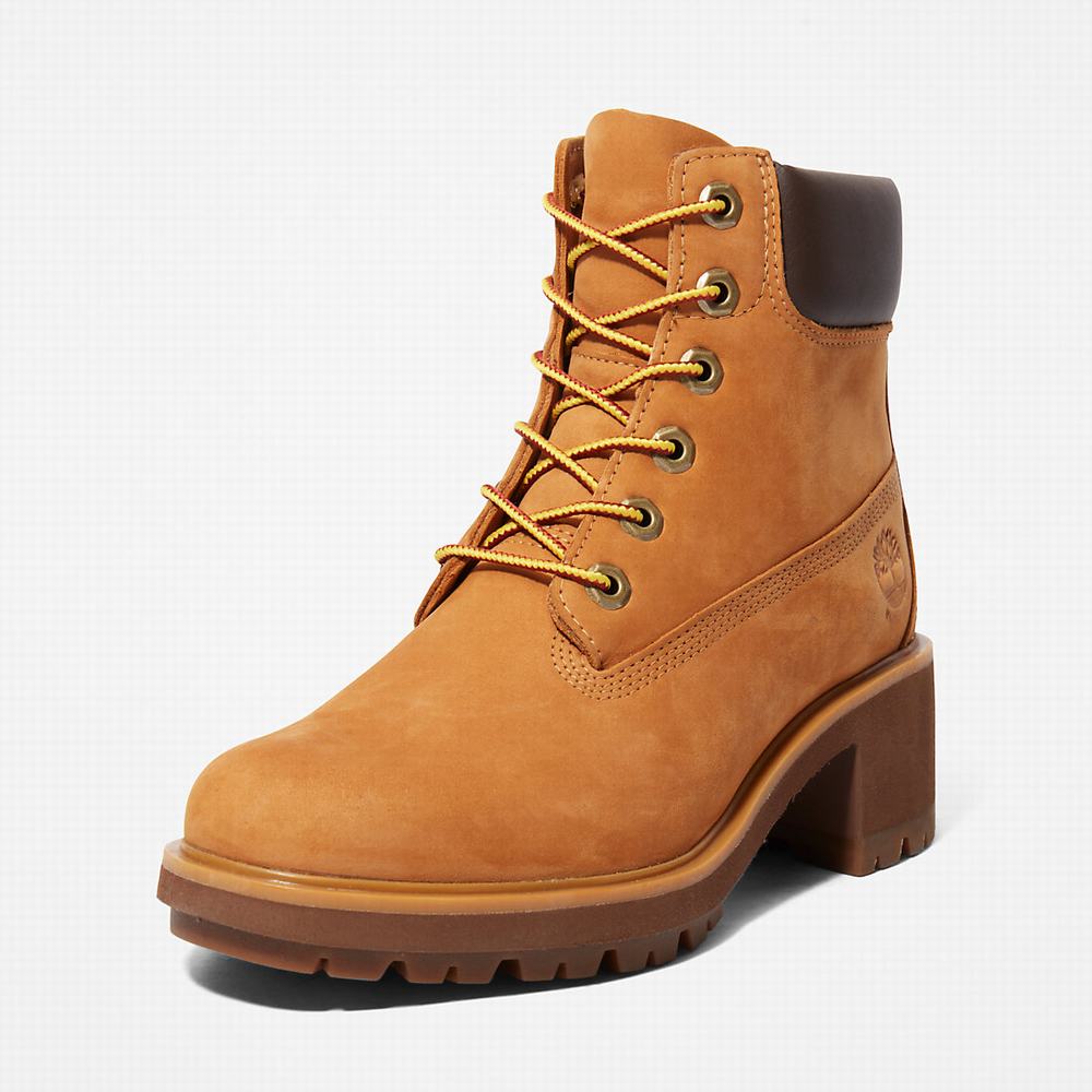 Cizmy Timberland Kinsley 6 Inch Damske Žlté | LV4207196