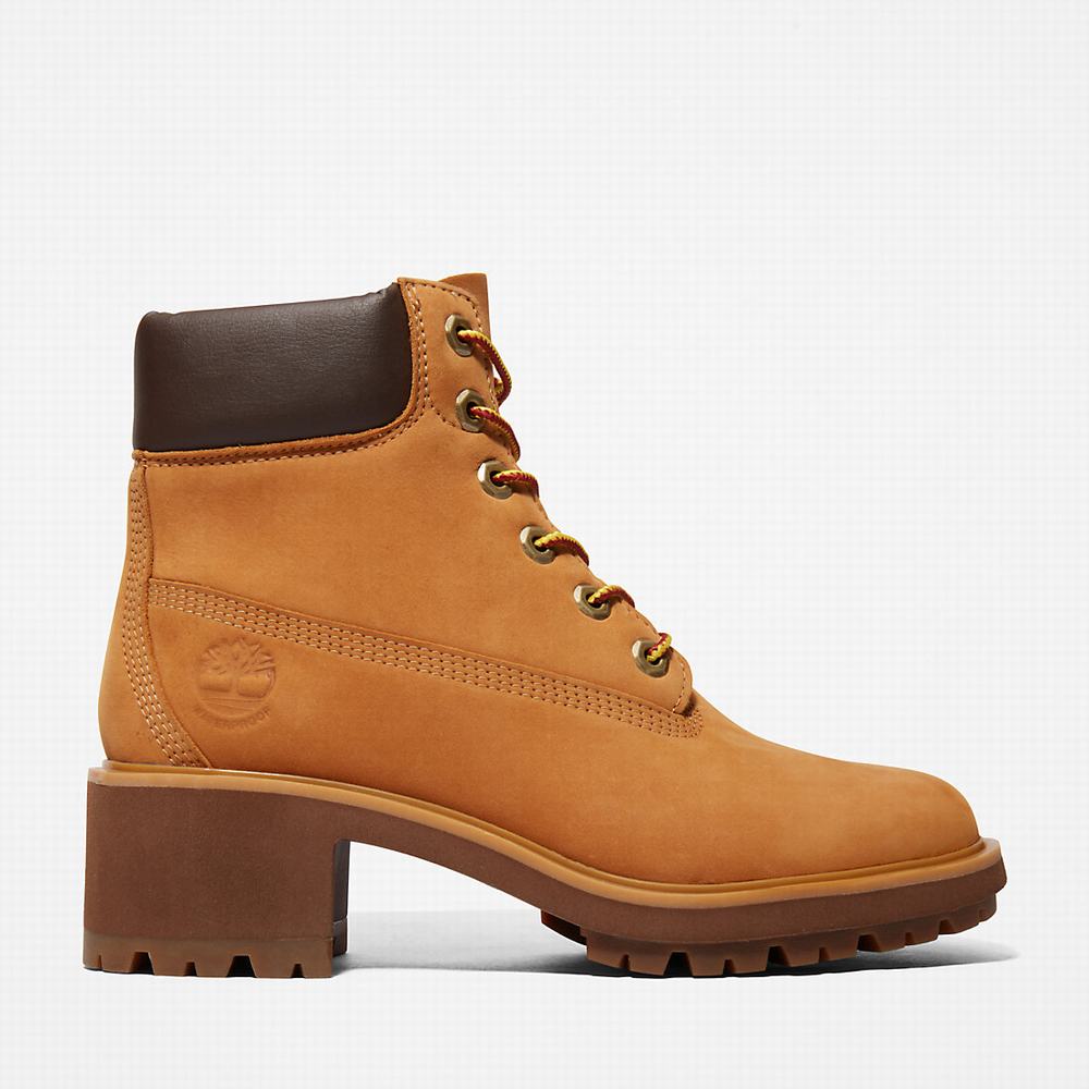 Cizmy Timberland Kinsley 6 Inch Damske Žlté | LV4207196