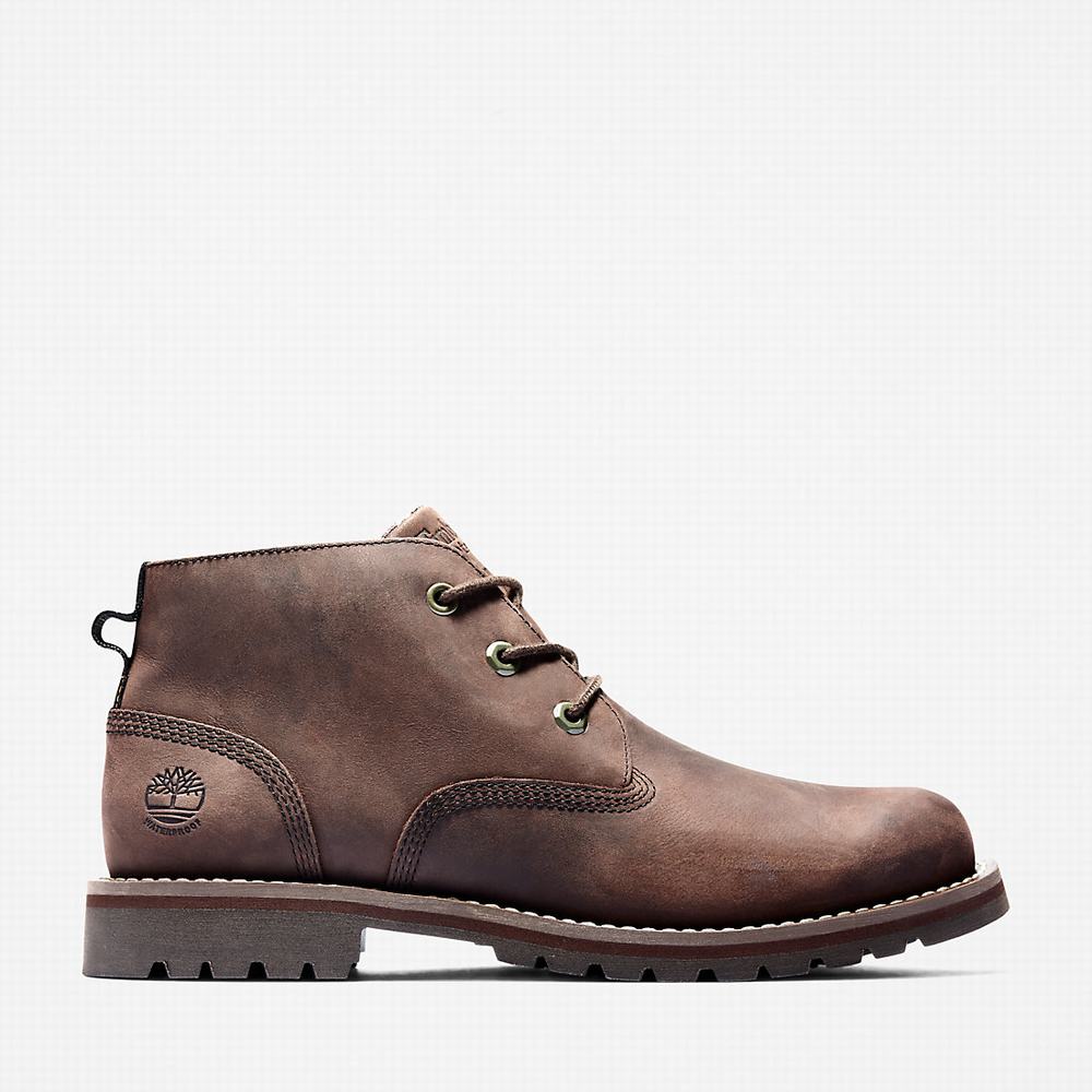 Cizmy Timberland Larchmont II Chukka Panske Tmavo Hnede | UX2401536