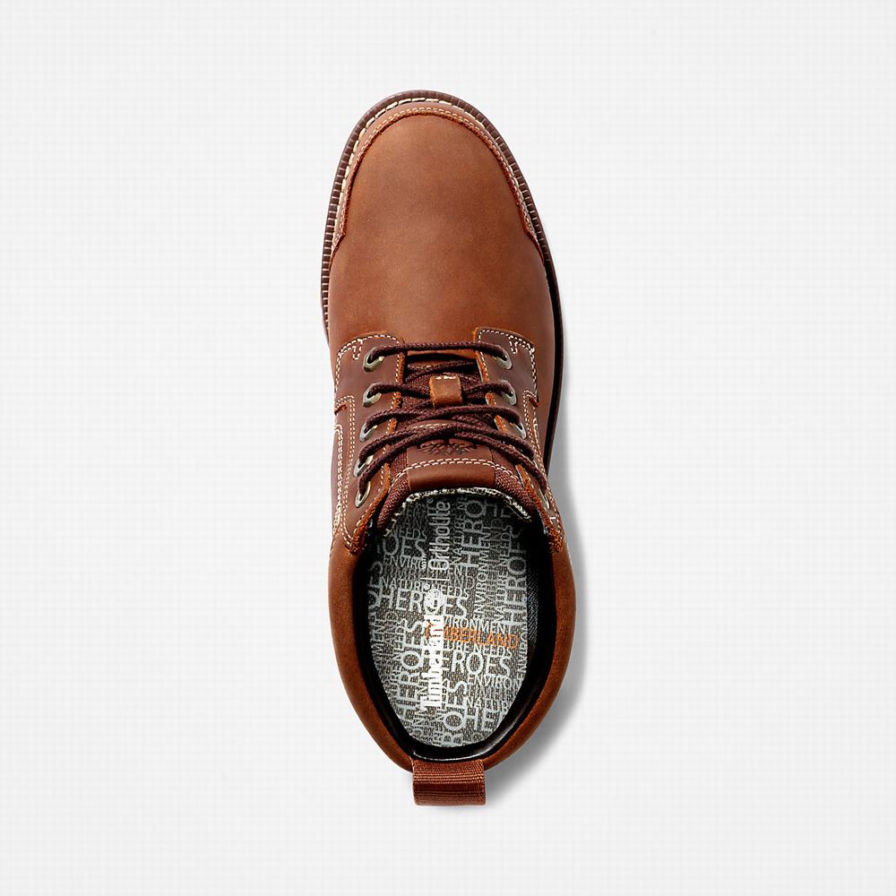 Cizmy Timberland Larchmont II Leather Chukka Panske Hnede | LG6791538