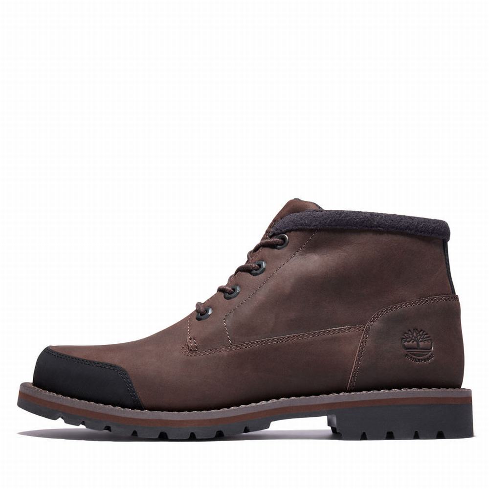 Cizmy Timberland Larchmont Podsite Chukka Panske Tmavo Hnede | SH2365107