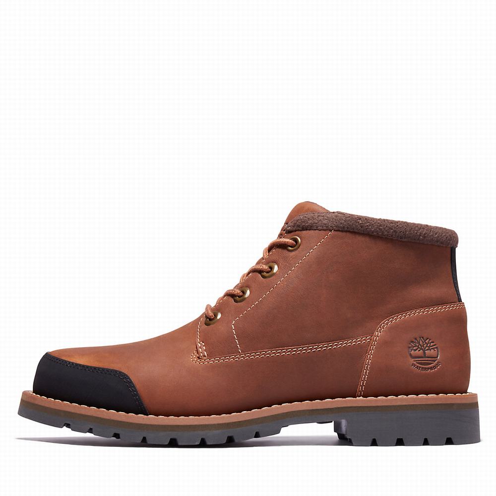 Cizmy Timberland Larchmont Podsite Chukka Panske Hnede | WY6940158