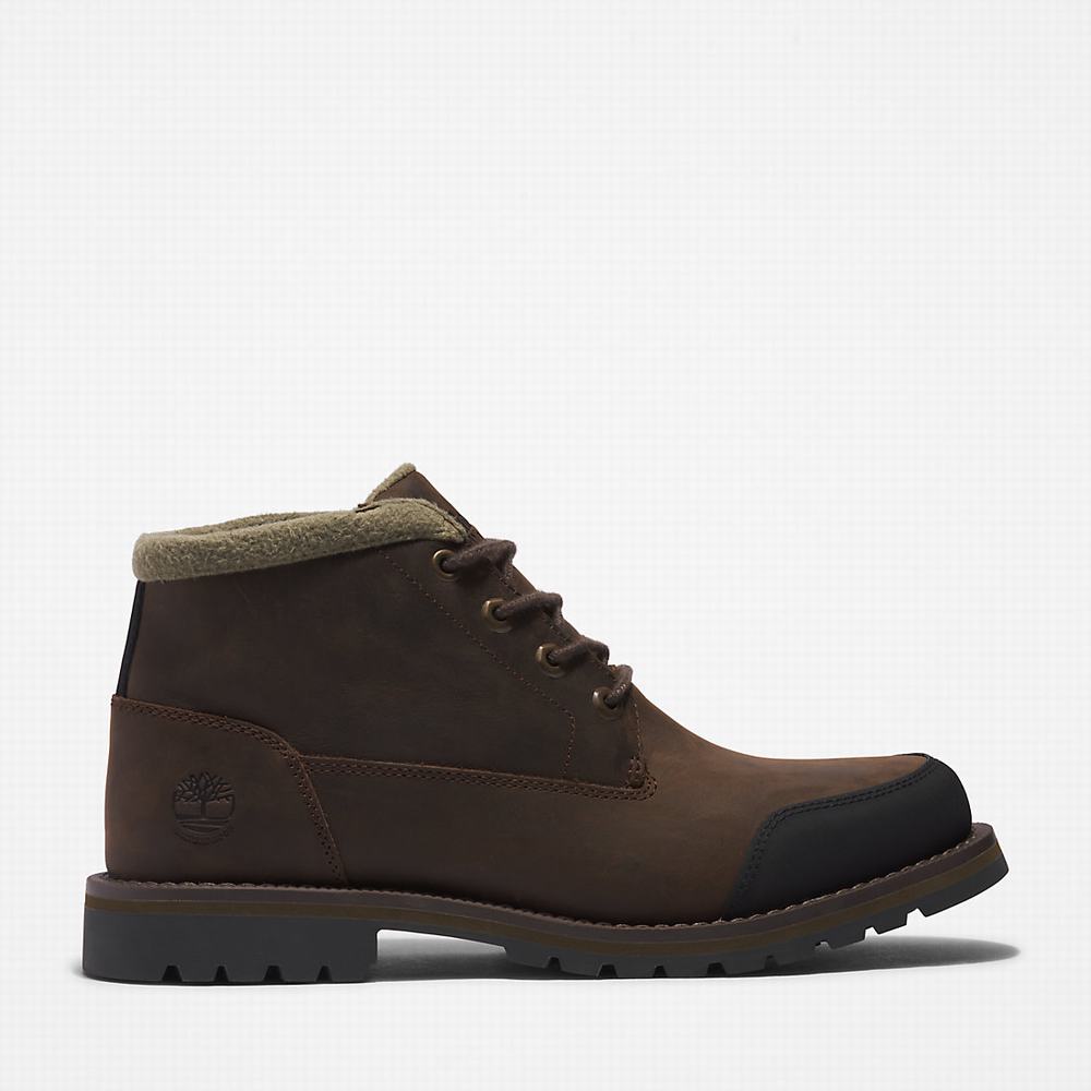 Cizmy Timberland Larchmont Warm-lined Chukka Panske Tmavo Hnede | ZV8471236