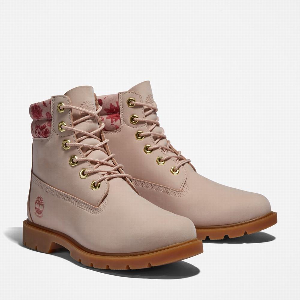 Cizmy Timberland Linden Woods 6-Inch Waterproof Damske Biele | XE6425971