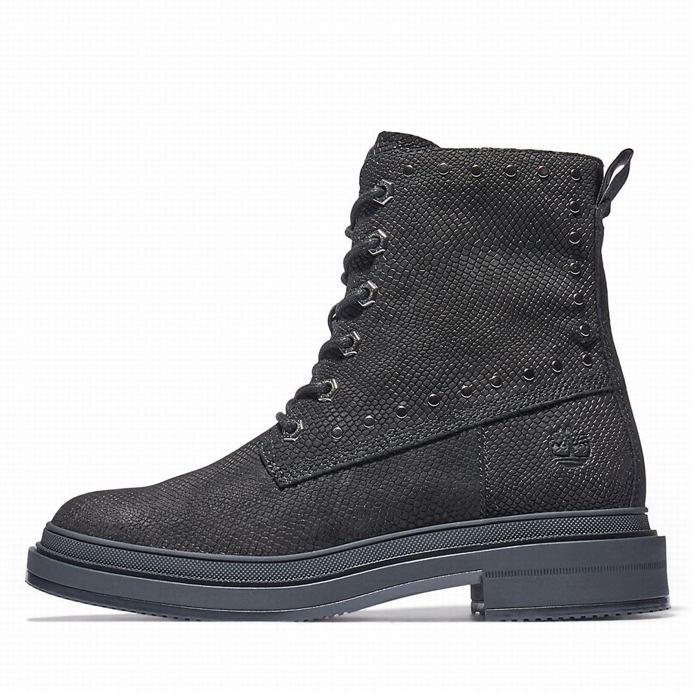 Cizmy Timberland Lisbon Lane 6 Inch Damske Čierne | ZU0286457