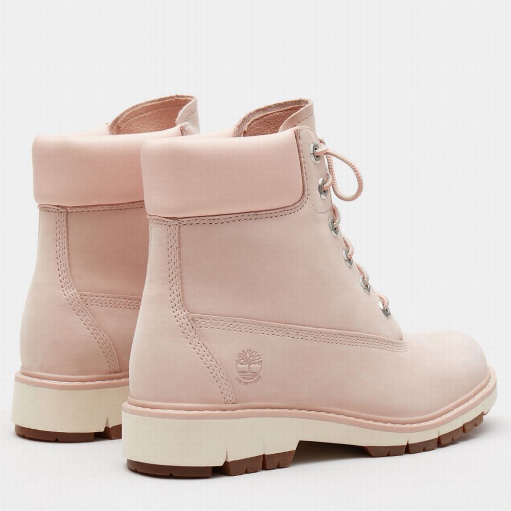 Cizmy Timberland Lucia Way 6 Inch Damske Svetlo Ruzove | WS3487609