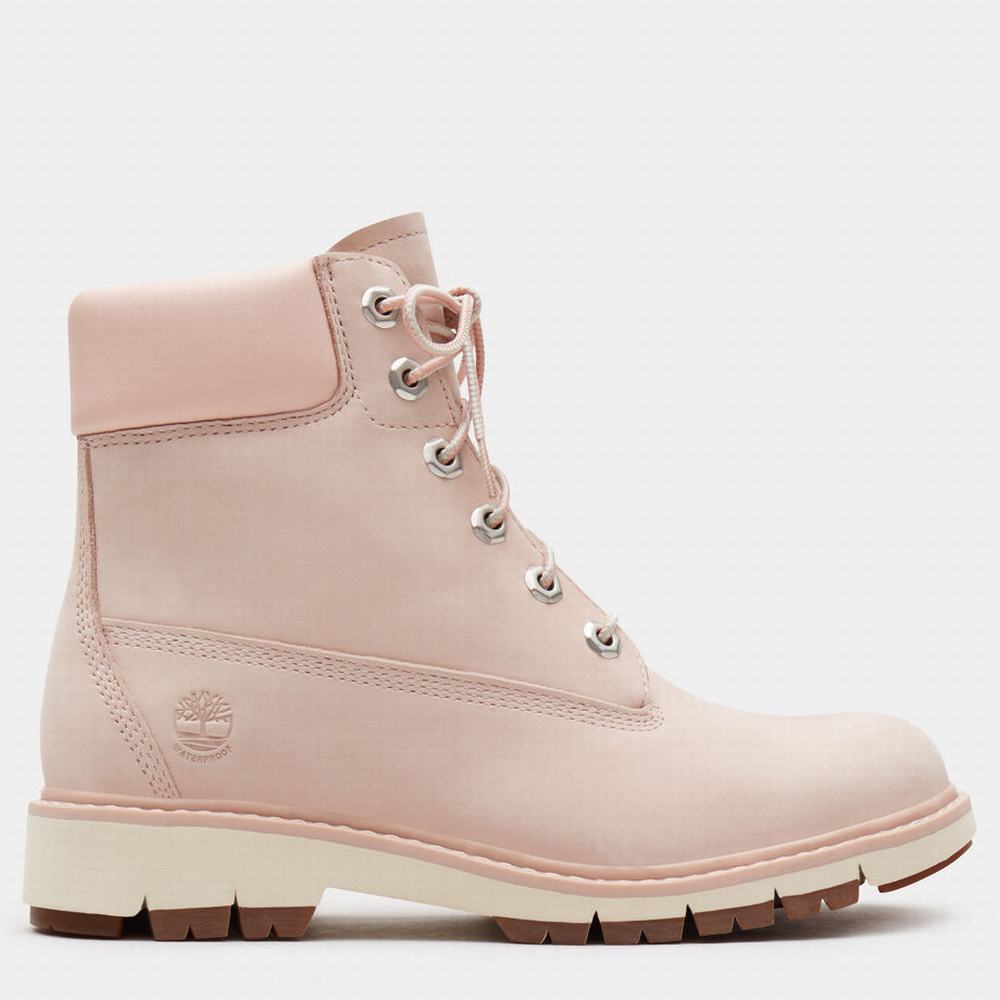 Cizmy Timberland Lucia Way 6 Inch Damske Svetlo Ruzove | WS3487609