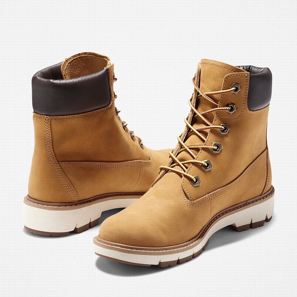 Cizmy Timberland Lucia Way 6 Inch Damske Žlté | ZT1639785